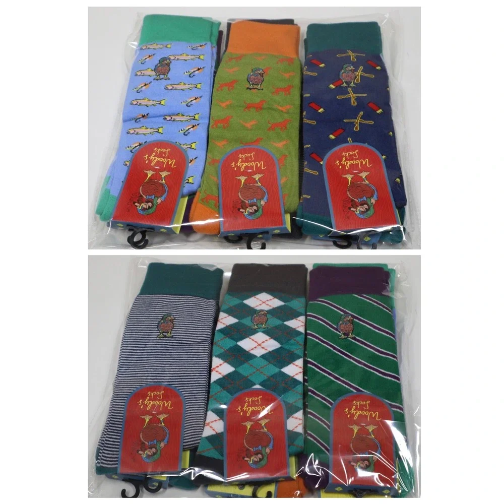 Woody's Men's 6 Pack‎ of Socks
